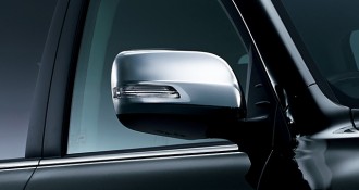 Land Cruiser 200 201508- Plated Door Mirror Cover